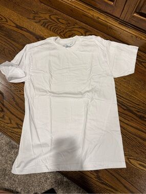 Jockey White Short Sleeve Crewneck Tee